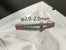 1set/9pc Dental Tool Long Parallel Pin Depth Guide Instrument